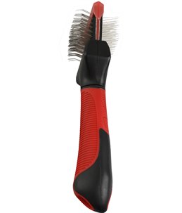 Slickerborstel zacht+handv 2in1 s