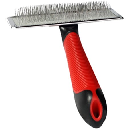 Slickerborstel met handvat l 