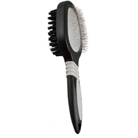 Groo'me borstel&slicker+handvat s 