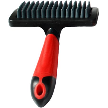 Massageborstel met handvat groot 