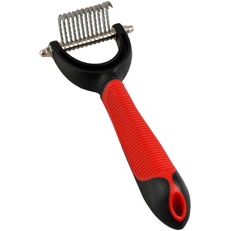 Klittenhark+handvat rond blad s 