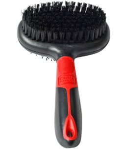 Borstel & slicker+handvat