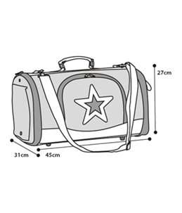 Draagtas star 45x31x27cm