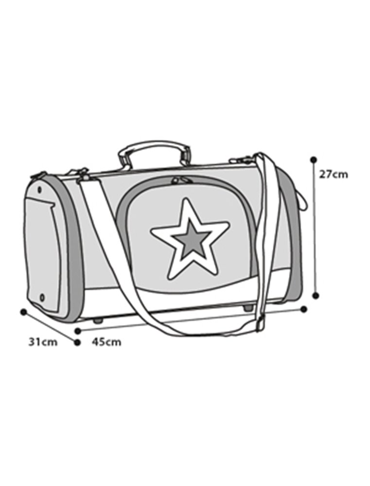 Draagtas star 45x31x27cm