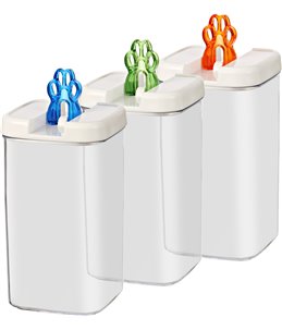 Snackdoos gr/bl/or 30,5cm 3,1l 120x120x310mm