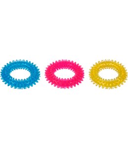 Tpr stekelring klein 9cm assort.