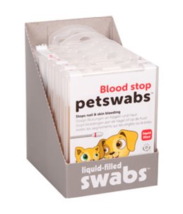 Petkin blood stop petswabs 24st 