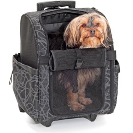 Smart trolley zwart 32x29x52cm 