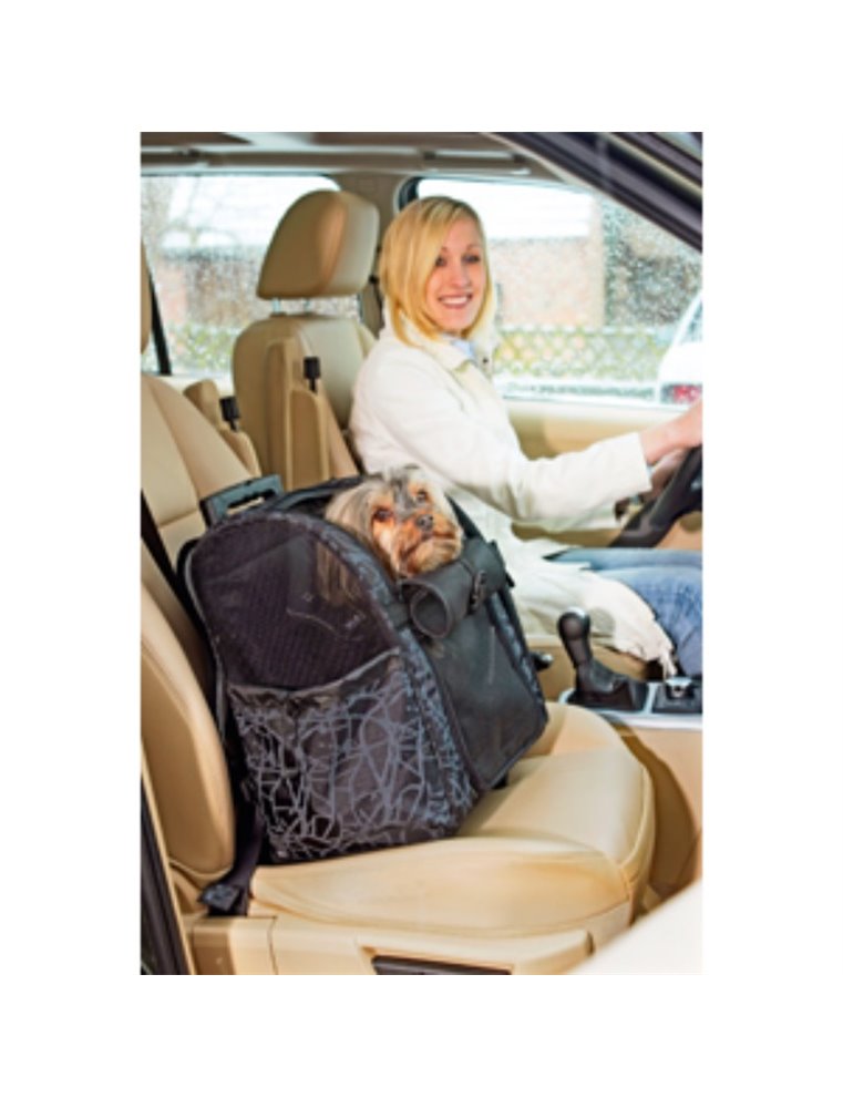 Smart trolley zwart 32x29x52cm