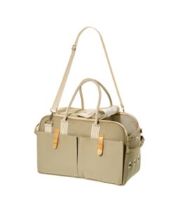 Draagtas beige 45x21x30cm 