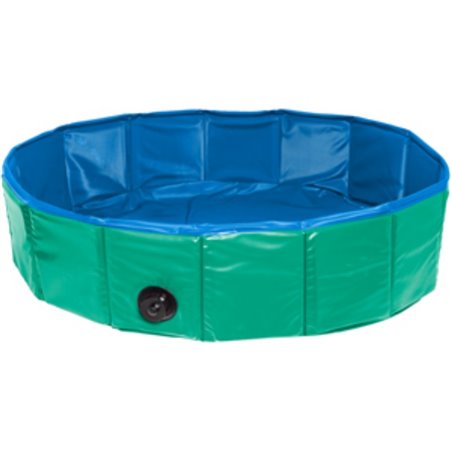 Doggy splash pool groen/blauw 80x 20cm