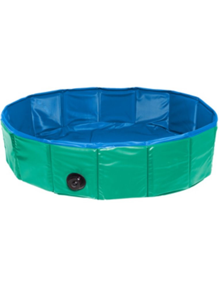 Doggy splash pool groen/blauw 160x 30cm