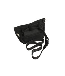 Trim treat voedertas zwart 19x22cm 