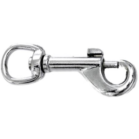 Musketonhaak 70x14mm chroom 