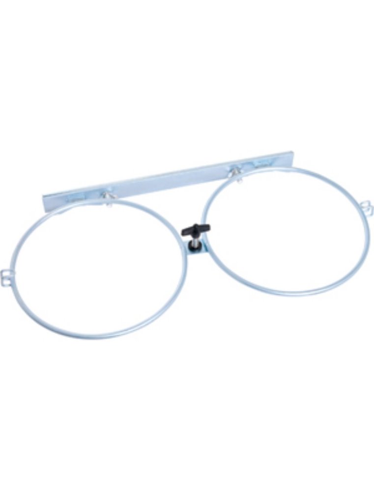 Muur-en benchhouder 2x24cm 2,5l