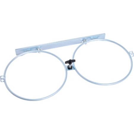 Muur-en benchhouder 2x24cm 2,5l 