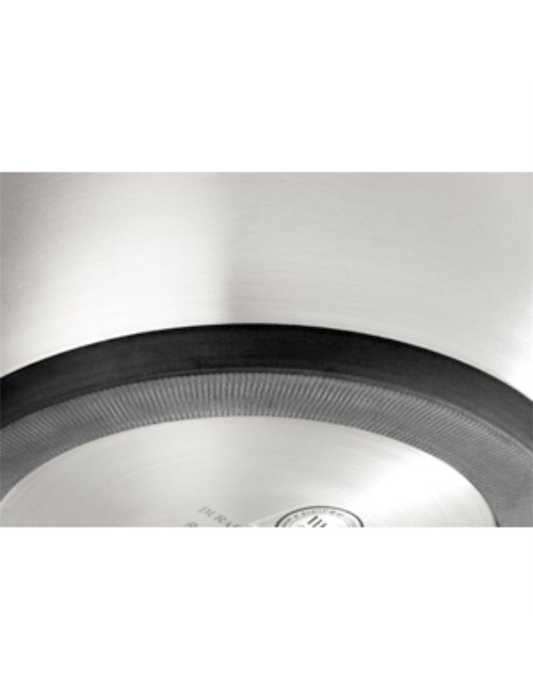 Eetpot selecta zilver 24cm 2700ml