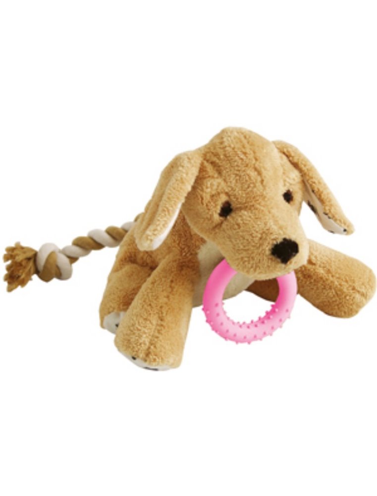 Pluche puppy basti bijtr 30cm ass