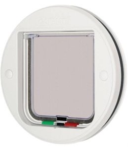 Cat mate poezendeur 4-st. glas wit