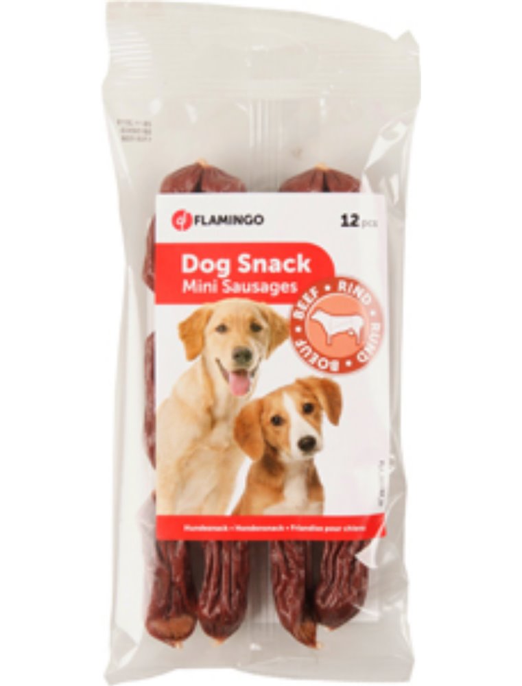 Mini worstjes - rund 12 st.