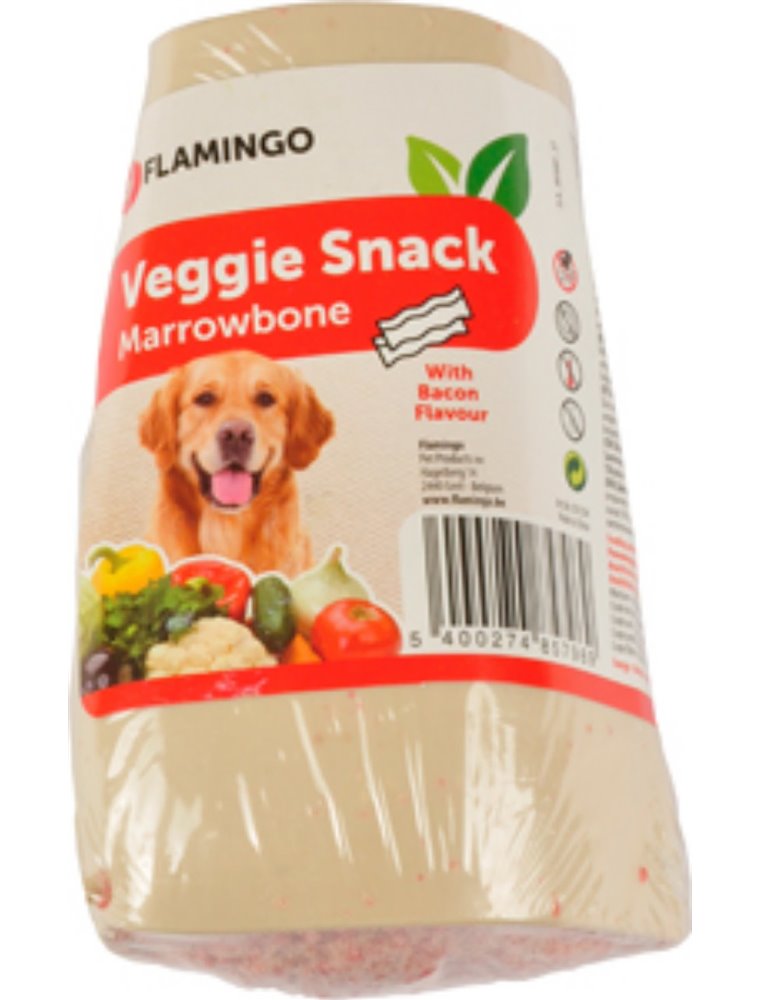 Vegie mergpijp bacon