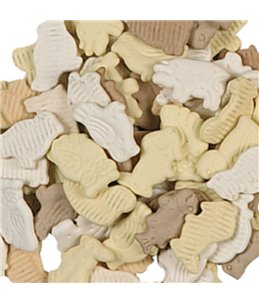 Koekjes crunch dierenfiguren 500gr
