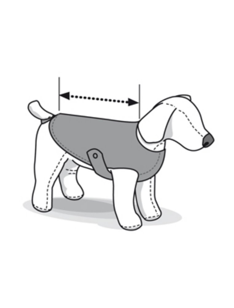 Hondenjas english style 40cm