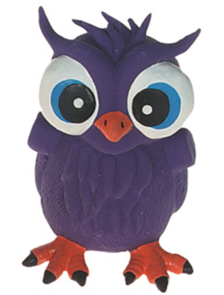 Latex landdier 10cm ass