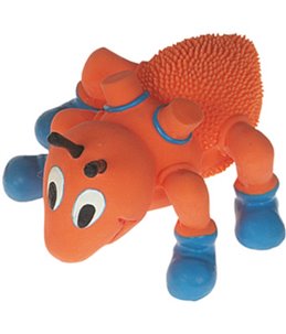 Latex landdier 10cm ass