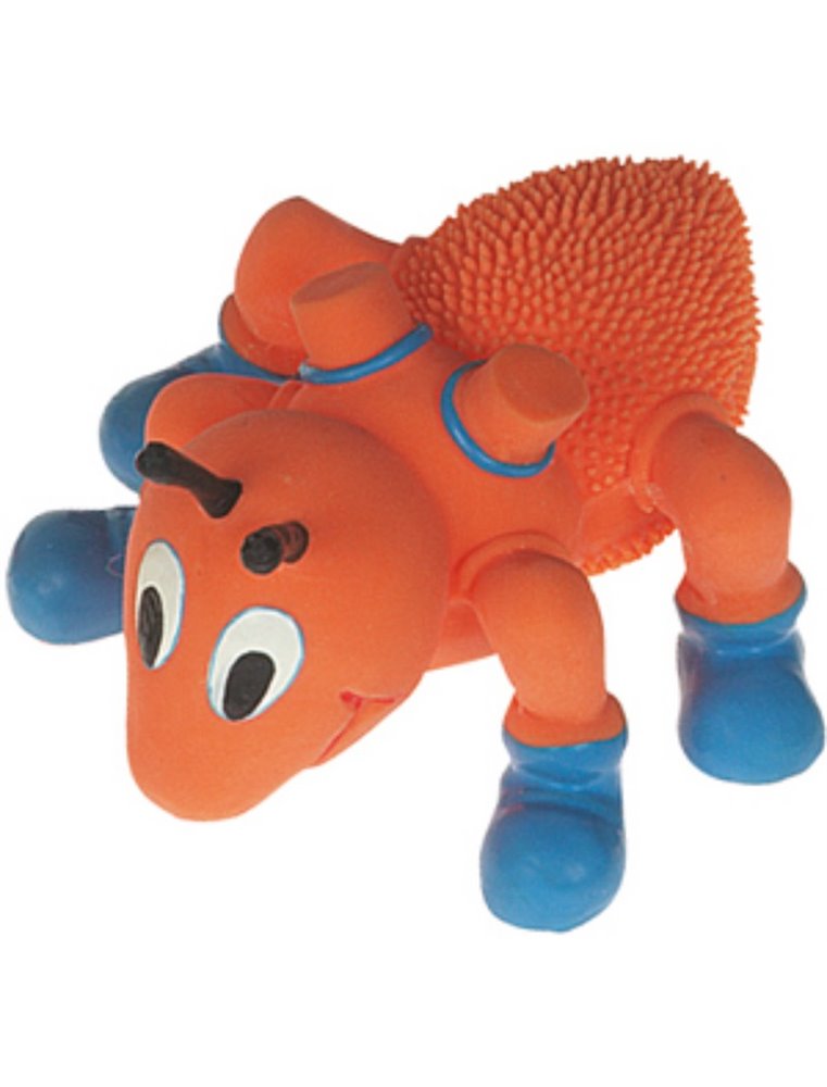 Latex landdier 10cm ass