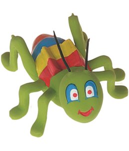 Latex landdier 10cm ass