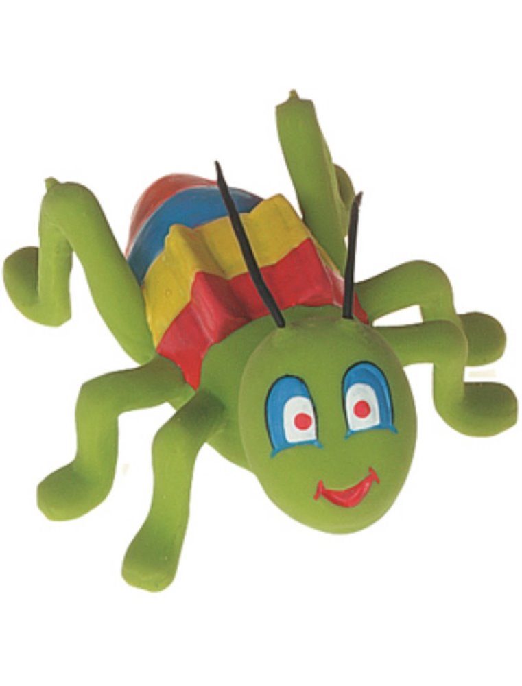 Latex landdier 10cm ass