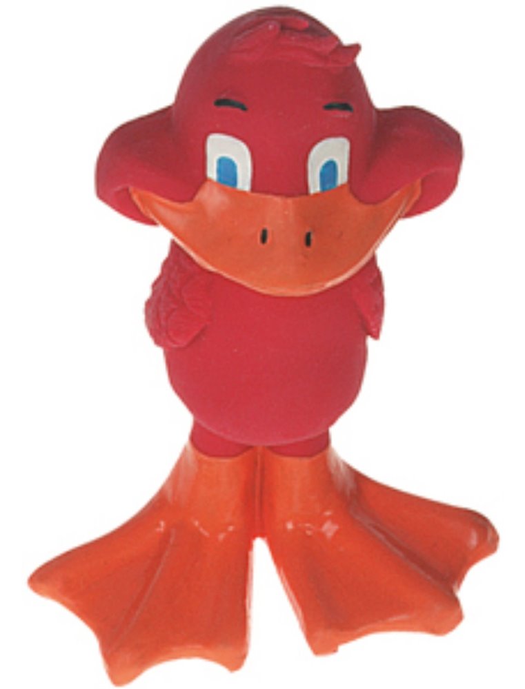 Latex landdier 10cm ass