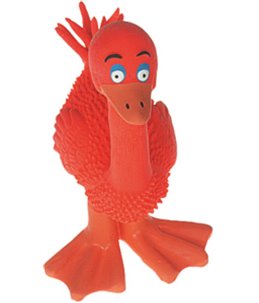 Latex landdier 10cm ass