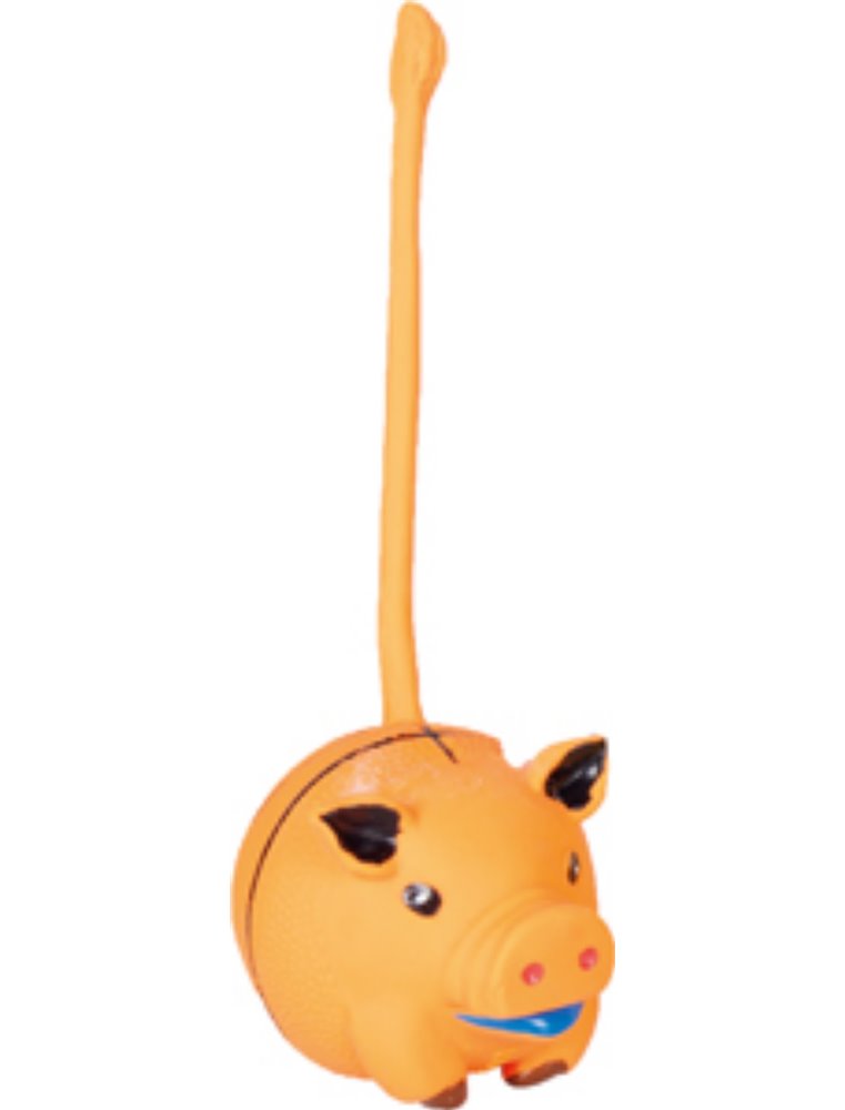 Latex lange staart 16cm ass display ass. 5 verschillende speelgoedjes