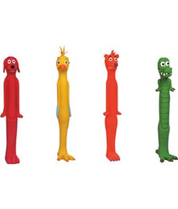 Latex dummie 30cm ass ass. 4 verschillende speelgoedjes