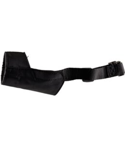 Muilband nylon xs 15cm 39-51cm zwart