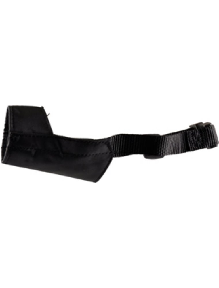 Muilband nylon xs 15cm 39-51cm zwart