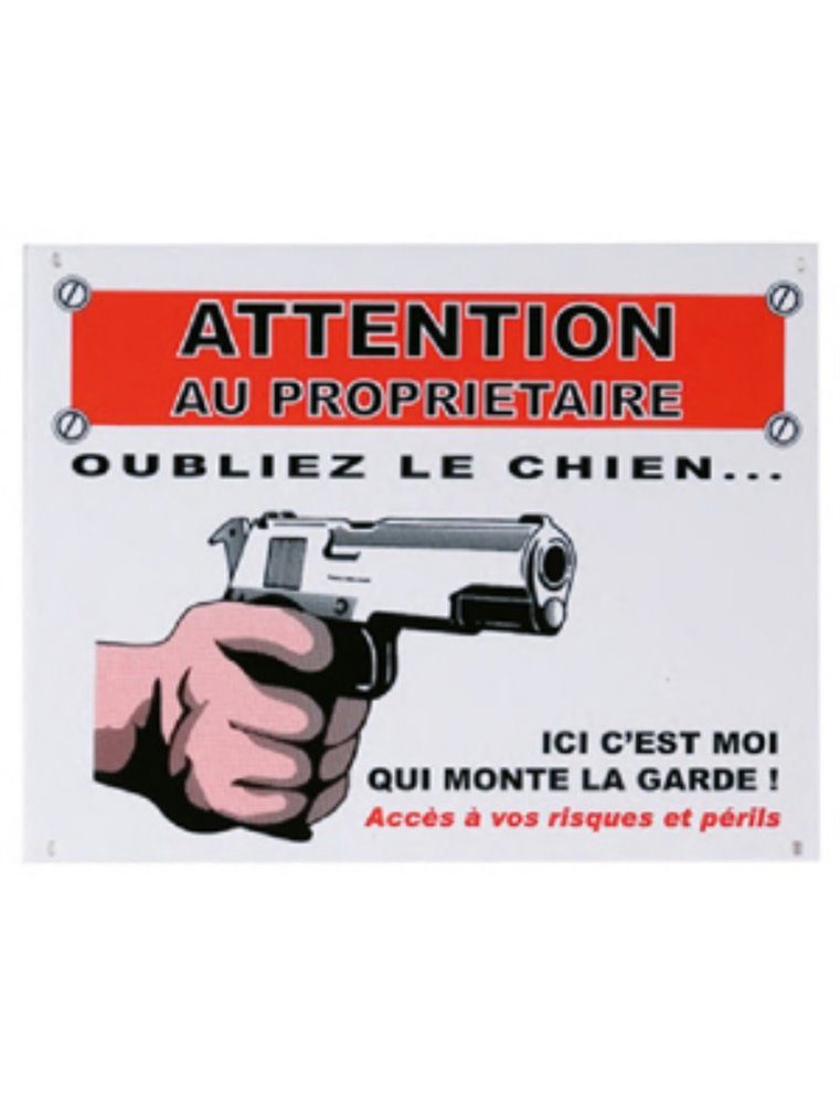 Waakbord fr - oubliez le chien
