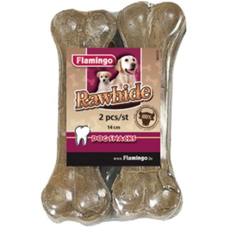 Hondenbeen 14cm - 2 st. 