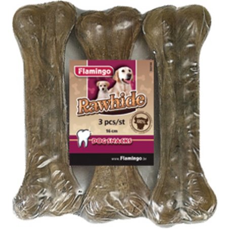 Hondenbeen 16cm - 3 st. 
