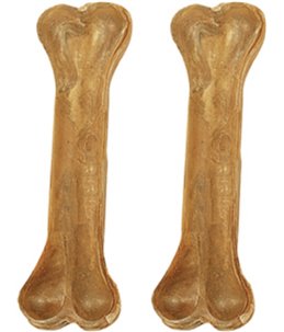 Premium kauwbeen geperst 21cm - 2st 