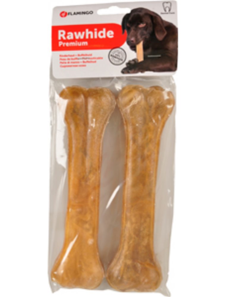 Premium kauwbeen geperst 21cm - 2st