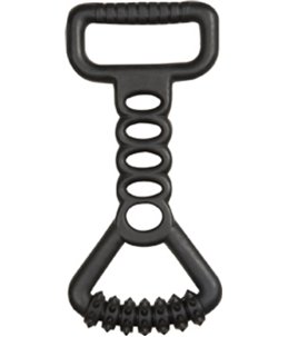 Hs rubber gladiator trektuig zwart 19x13x3,5cm