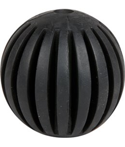 Hs rubber gladiator bal zwart dia. 7,5cm