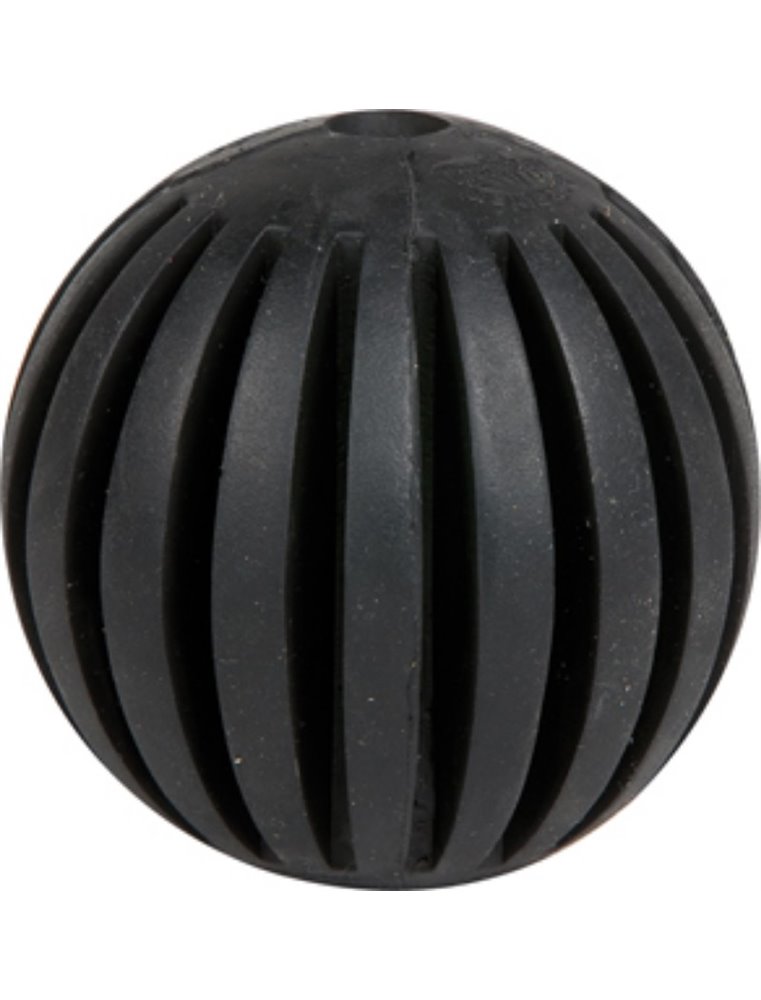 Hs rubber gladiator bal zwart dia. 7,5cm