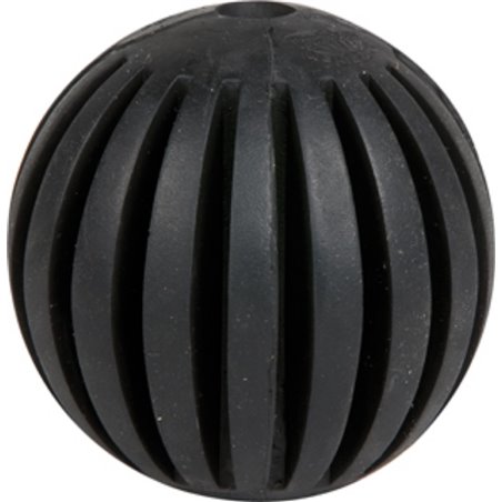 Hs rubber gladiator bal zwart dia. 7,5cm