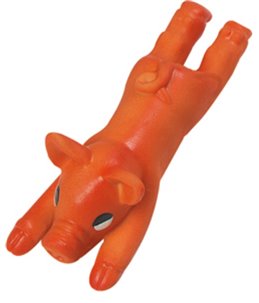 Latex klein dier 13cm ass ass. 3 verschillende speelgoedjes