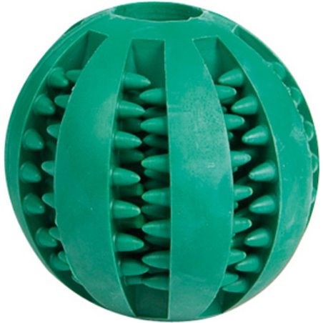Rubber bal met munt 