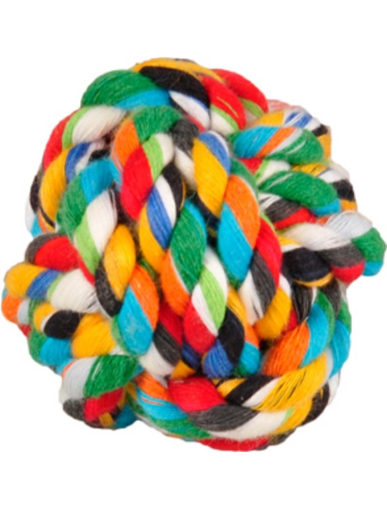 Hs katoen taylor knoopbal multi color 5,5cm